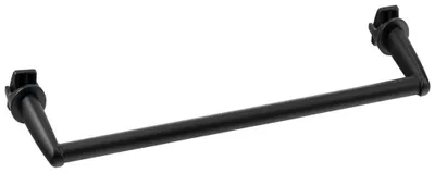Obrázok produktu pre Držiak uterákov na radiátor 36 cm rovný, matný čierny