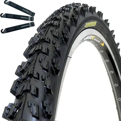 Obrázok produktu pre 1 x Kenda K-829 Psycho 24" MTB bicyklová pneumatika čierna 50-507 (24 x 1,95) vrátane montážnej páky maxxi4you