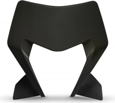 Produktbild von Ufo Frontlampenabdeckung Für Ktm Exc 150 / 250 / 300 '24, Exc-F 250 / 350 / 450 / 500 '24, Farbe Schwarz