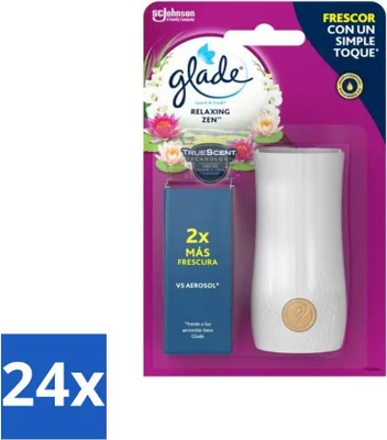 Zdjęcie produktu dla Glade - Touch & Fresh - Relaxing Zen - 10 ml - Value pack - 24 szt