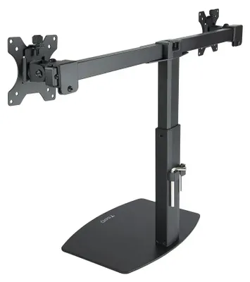 Produktbild von TooQ DB1727TN-B, Freistehend, 6 kg, 43,2 cm (17"), 68,6 cm (27"), 100 x 100 mm, Schwarz