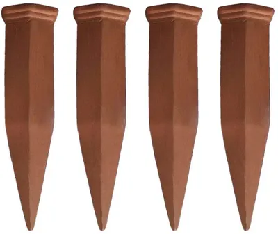 Produktbild von Automatische Bewässerung aus Terrakotta Kegel Wasserspeicher für Pflanzen Blumenkasten Balkon, Blumentopf und Garten Bewässerungssystem ganz ohne Gießkanne. Wasserspender ohne Wasseranschluss