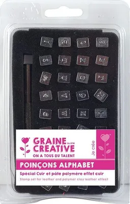 Produktbild von GRAINE CREATIVE 264994, Prägestift, Gold, Grau