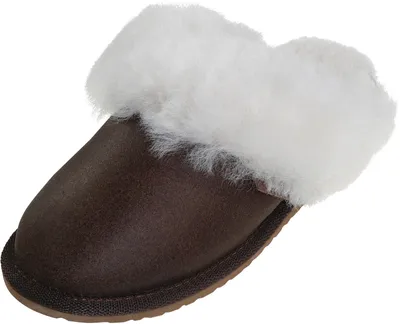 Produktbild von Extra dicke Lammfell Pantoffeln für Damen in 5 Farben