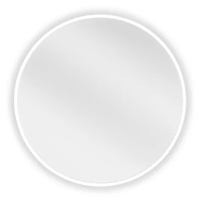 Zdjęcie produktu dla Mexen Loft lustro łazienkowe okragłe 40 cm, rama biała - 9850-040-040-000-20
