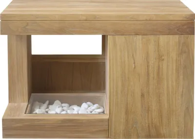 Produktbild von Teako Design Waschtisch Sala Teakholz Wandhängend 120x50x60 cm
