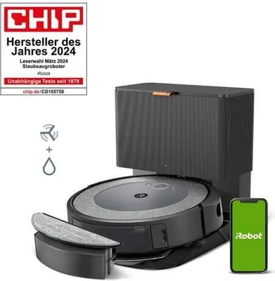 Obrázek produktu pro iRobot I557840, Prachový sáček, Šedá, Kulatý, 0,276 l, 0,21 l, Mikrovlákno