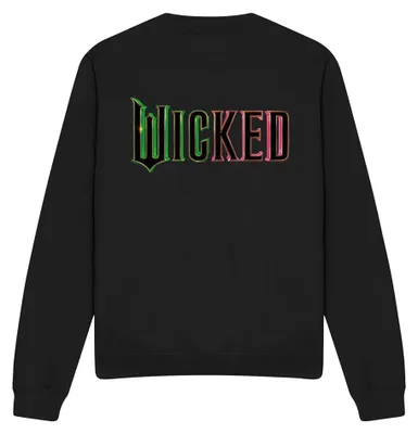 Produktbild von Wicked - Sweatshirt für Herren/Damen Uni, Logo TV35298 (XXL) (Schwarz)