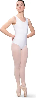 Produktbild von BATYLDA - Damen Ballettbody zum Tanzen, weiß. Batylda Ballettbody zum Tanzen, Gymnastik, weiß. L