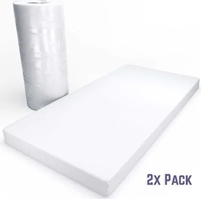 Produktbild von DOPPELPACK Komfort Rollmatratze 90x200x10cm Härtegrad 2 (mittel)