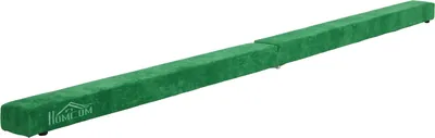 Produktbild von Schwebebalken 210 cm klappbar für Indoor & Outdoor, Balance Beam bis 120 kg, stabiler Balancierbalken in Grün