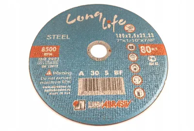 Produktbild von LungLife Schleifscheibe 180 mm Trenn- und Schruppscheibe
