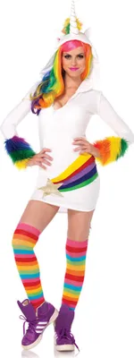 Produktbild von Kostüm Einhorn Dame Luxus Größe: 34-36
