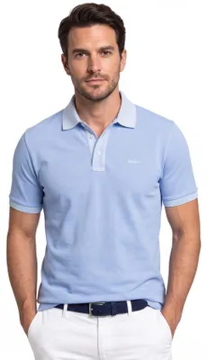 Produktbild von Gant Polo hellblau Sunfaded SS Polo einfarbig kurzer Ärmel