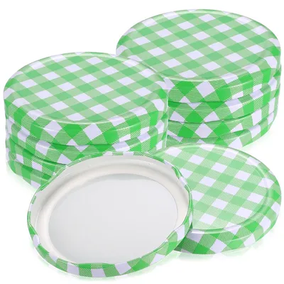 Image de Couvercle pour bocal à conserve - Bouchon à vis - Ø 82 mm - Lot de 50
