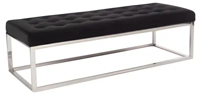Immagine prodotto di Sgabello in legno nero dal design elegante per il soggiorno