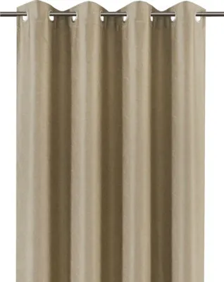 Obrázek produktu pro Závěs s očky Wave taupe 140x280 cm