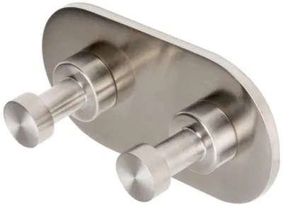 Produktbild von Geesa Bademantelhaken mit 2 Haken, Nemox Stainless Steel, G06515-05