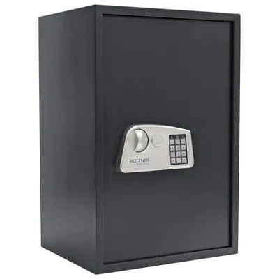 Obrázok produktu pre Rottner Jupiter 5 EL nábytkový elektronický sejf antracit | 	Elektronický zámok | 45 x 67 x 36 cm
