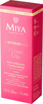 Immagine prodotto di Miya My Wonder Balm Krem do twarzy odżywczy z wodą różaną 75 ml