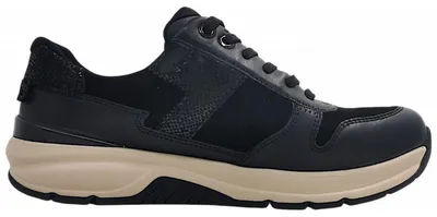 Imagen del producto de Caprice: Zapatos deportivos con cordones, color negro, para uso diario