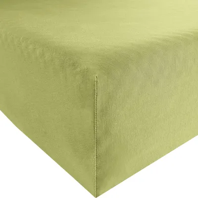 Produktbild von Erwin Müller Spannbettlaken Freising" lindgrün 140x200 cm - 160x220 cm"