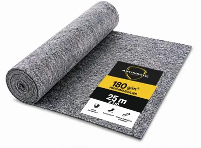 Produktbild von Malervlies 180g 1x25m Abdeckvlies 25m² mit PE-Folie rutschhemmend