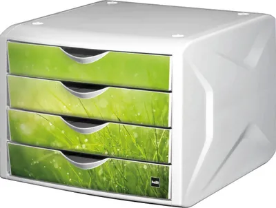 Produktbild von helit szuflada Chameleon 4 szuflady dekor wiosna