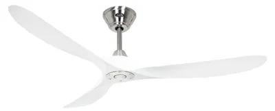 Obrázok produktu pre CasaFan ECO GENUINO 152 BN-MW Deckenventilator O x H 1520 mm 285 Flügelfarbe Weiß