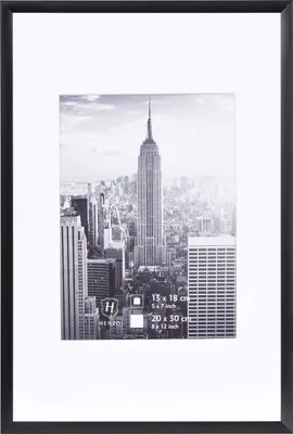 Produktbild von Henzo Manhattan Bilderrahmen 20x30 cm Schwarz