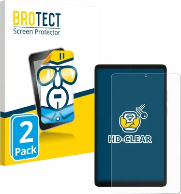 Produktbild von 2x Für Samsung Galaxy Tab A11 8.7" Schutzfolie BROTECT Displayschutz Display Schutz Folie Klar Transparent