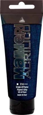 Immagine prodotto di Maimeri Acrilico Vernice Acrilica Grigio Paynes 514 200 ml 1 pz