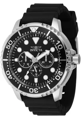 Immagine prodotto di Invicta Pro Diver 47234 Orologio da Uomo - Impermeabile - Analogico - Movimento Quarzo - acciaio inossidabile con quadrante nero - 48mm