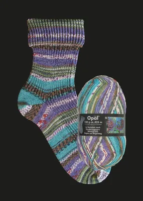 Produktbild von Opal - Hundertwasser 4-fach - Fb. 2106 Werk 676A Regen auf Regentag 100 g