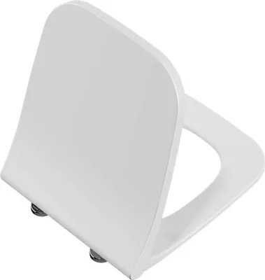 Obrázek produktu pro Štíhlé odnímatelné WC sedátko s kovovými panty, horní upevnění, mechanismus tichého zavírání | 191-003-009