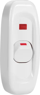 Image de Interrupteur en ligne ON/OFF pour lampe de bureau AC 250V 10A avec voyant LED blanc