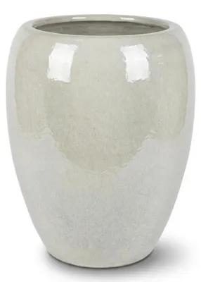 Obrázok produktu pre Záhradný kvetináč veľký Provencelia GALILEE, mrazuvzdorný, Perleťová, Ø50 x V60 cm, 55 l
