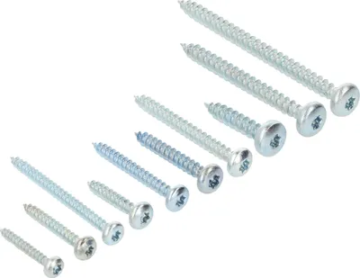 Produktbild von 1.000 Stück Dönges Spanplattenschraube panhead Z, Kreuzschlitz PZ, 3,5 x 20 mm