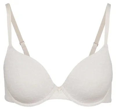 Produktbild von JOOP! Damen T-Shirt-BH Sensation Allover Print - LT. BEIGE - Größe 85A