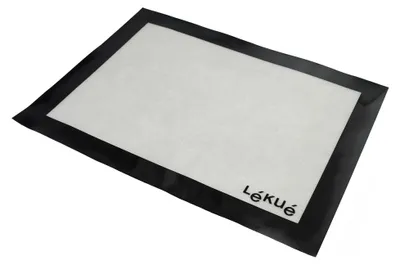 Produktbild von BACKBRETT Silikon Teigbrett NUDELBRETT Arbeitsplatte Schneidebrett 40 x 30 cm