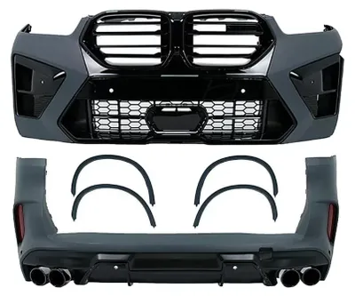 Produktbild von Bodykit für BMW X5 G05 LCI 2023+ X5M Design Stoßstange Radkästen Auspuffblenden Endrohre.