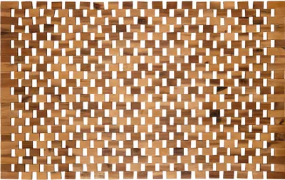 Produktbild von PANA® Badematte aus 100% Akazienholz - versch. Größen und Sets, Größe:50 x 80 cm (1er Pack), Farben:Stein