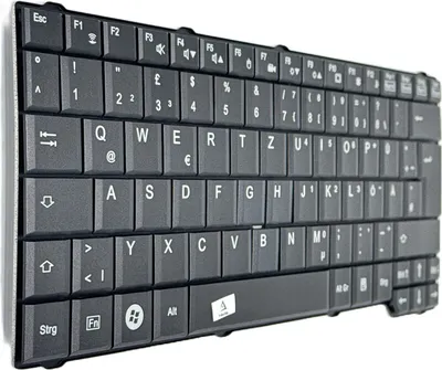 Zdjęcie produktu dla GERMAN - Klawiatura Klawiatura bez podświetlenia, ramka kompatybilna z Lenovo Ideapad 310-15ABR