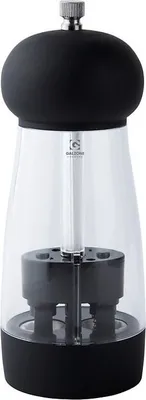 Produktbild von Galzone Salzmühle/Pfeffermühle Acryl/Stahl schwarz