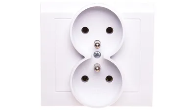 Produktbild von Ospel GP-2WZ/00, Weiß, IP20, 16 A, 88 mm, 45 mm, 82 mm