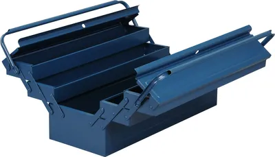 Image de caisse à outils allit McPlus métal 5/57 non équipée bleu