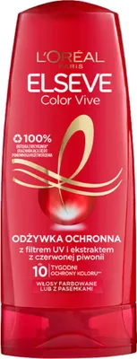 Zdjęcie produktu dla L'Oréal Elseve Odżywka do Włosów 200ml Color Vive - Ochrona Koloru i Blask