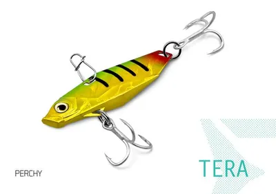Produktbild von DELPHIN TERA Vibra, Raubfisch-Köder, 5,2cm, PERCHY, 12g, Hakengr 8, 101002435