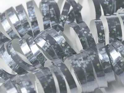 Zdjęcie produktu dla Serpentyny holograficzne, srebrny,