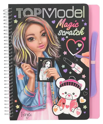Imagen del producto de Libro mágico para rascar TOPModel